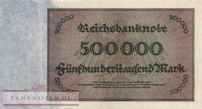 Deutschland - 500.000  Mark (#DEU-099d_XF)