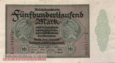 Germany - 500.000  Mark (#DEU-099e_VF)