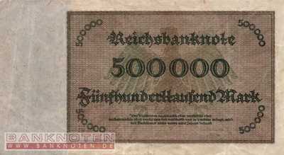 Deutschland - 500.000  Mark (#DEU-099g_VF)