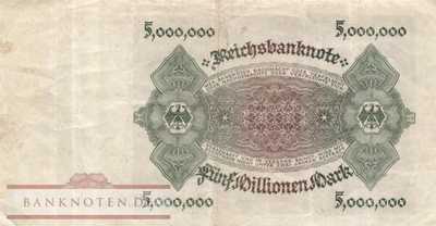 Germany - 5 Million Mark (#DEU-100_VF)