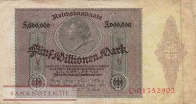 Germany - 5 Million Mark (#DEU-100_F)