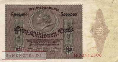 Germany - 5 Million Mark (#DEU-100_VF)