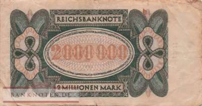 Deutschland - 2 Millionen Mark (#DEU-101a_VG)