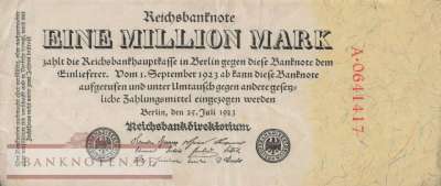Deutschland - 1 Million Mark (#DEU-104ab_VF)