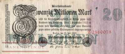 Germany - 20 Million Mark (#DEU-108a_F)
