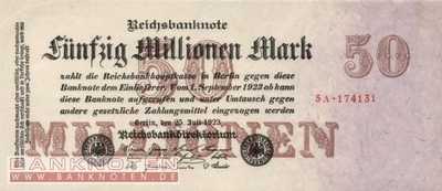 Germany - 50 Million Mark (#DEU-109b_UNC)