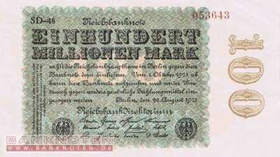 Germany - 100 Million Mark (#DEU-120s_UNC)