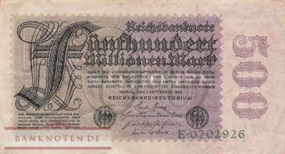 Deutschland - 500 Millionen Mark (#DEU-124_VF)