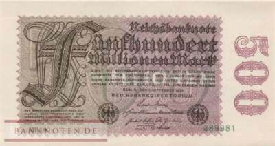 Germany - 500 Million Mark (#DEU-125h_UNC)