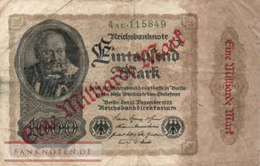 Deutschland - 1 Milliarde Mark (#DEU-126b-b_F)