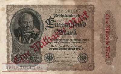 Deutschland - 1 Milliarde Mark (#DEU-126b_VF)