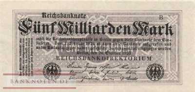 Deutschland - 5 Milliarden Mark (#DEU-145e_UNC)