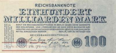 Germany - 100 Billion Mark (#DEU-150_XF)