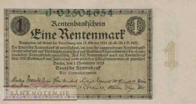 Deutschland - 1  Rentenmark (#DEU-199a_AU)