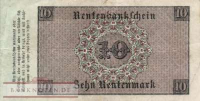 Germany - 10  Rentenmark (#DEU-202_VF)