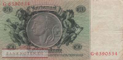 Germany - 50  Reichsmark (#DEU-210a_F)