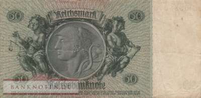 Germany - 50  Reichsmark (#DEU-210d_F)