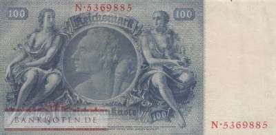 Deutschland - 100  Reichsmark (#DEU-211a_XF)