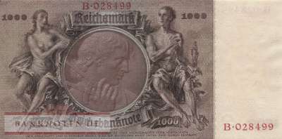 Deutschland - 1.000  Reichsmark - braune KN (#DEU-212F_UNC)