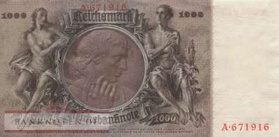 Deutschland - 1.000  Reichsmark (#DEU-212_UNC)