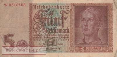 Deutschland - 5  Reichsmark (#DEU-220a_F)