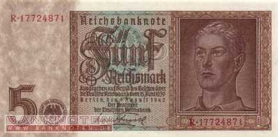 Deutschland - 5  Reichsmark (#DEU-220b_UNC)