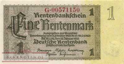 Germany - 1  Rentenmark (#DEU-222c_AU)