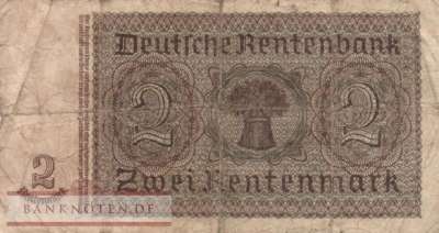 Germany - 2  Rentenmark (#DEU-223a_VG)