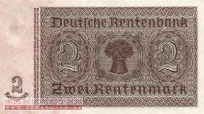 Deutschland - 2  Rentenmark (#DEU-223b_UNC)