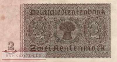 Germany - 2  Rentenmark (#DEU-223b_AU)