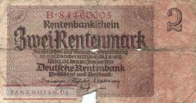 Germany - 2  Rentenmark (#DEU-223b_G)