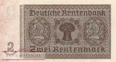 Germany - 2  Rentenmark (#DEU-223c_UNC)
