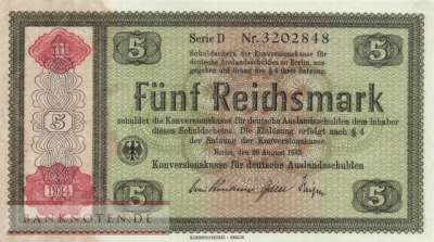 Germany - 5  Reichsmark (#DEU-232a_UNC)