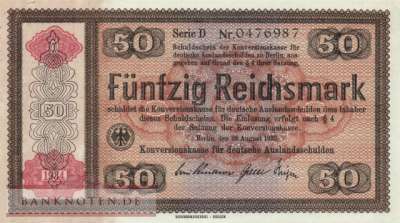 Germany - 50  Reichsmark (#DEU-236a_UNC)