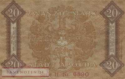 Apolda - 20  Mark (#DGN021_4E_VF)