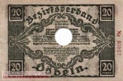 Döbeln - 20  Mark (#DGN105_2e_F)