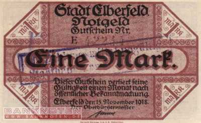 Elberfeld - 1  Mark (#DGN124_9bE_UNC)