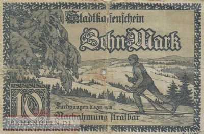 Furtwangen - 10  Mark - cancelled (#DGN167-07aE_VG)