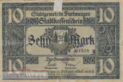 Furtwangen - 10  Mark - cancelled (#DGN167-07aE_VG)