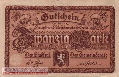 Gera - 20  Mark (#DGN172_04a_VF)