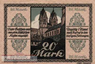 Halberstadt - 20  Mark - cancelled (#DGN209_3-1_AU)