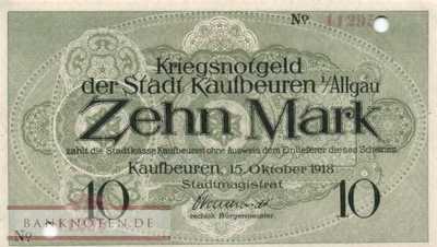 Kaufbeuren - 10  Mark (#DGN267_04E_UNC)