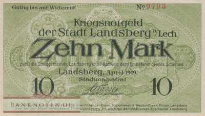 Landsberg am Lech - 10  Mark (#DGN307_1_AU)