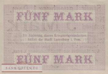 Lauenburg - 5  Mark (#DGN310_1a_UNC)