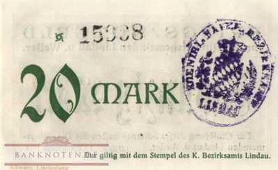 Lindau - 20  Mark (#DGN322_02b_UNC)