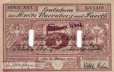 Nürnberg und Fürth - 5  Mark (#DGN388_01aE_AU)