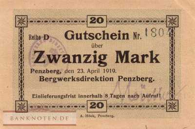 Penzberg - 20  Mark (#DGN412_02bE_XF)