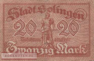 Solingen - 20  Mark (#DGN499_14b_VG)