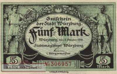 Würzburg - 5  Mark (#DGN573_03_AU)