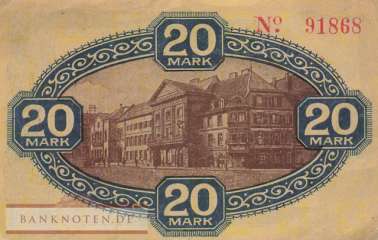 Zweibrücken - 20  Mark (#DGN582_2a_VF)
